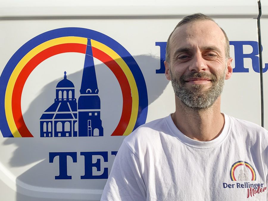 Der Rellinger Maler Levent Aric Das sind wir Team Besnik Murtezi